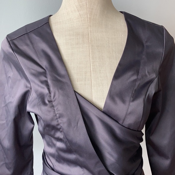 NWT Narcissist grey wrap jacket - Picture 3 of 10